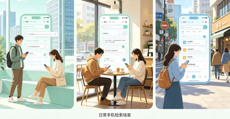 城子河区普通人日常手机使用场景拆解：GEO 与 AI 优化如何改变信息检索体验