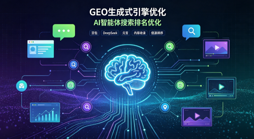 城子河区GEO 浪潮来袭：生成式引擎优化崛起，创作者争抢豆包、DeepSeek、元宝智能体流量入口